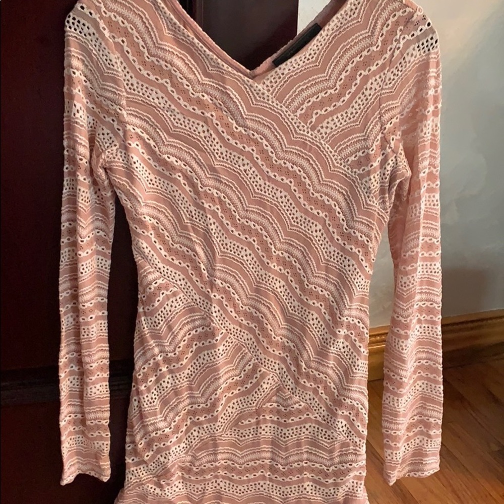 Striped dress crochet